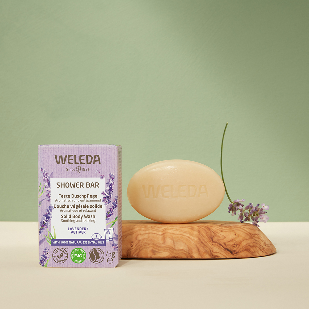 Lavender and Vetiver Shower Bar