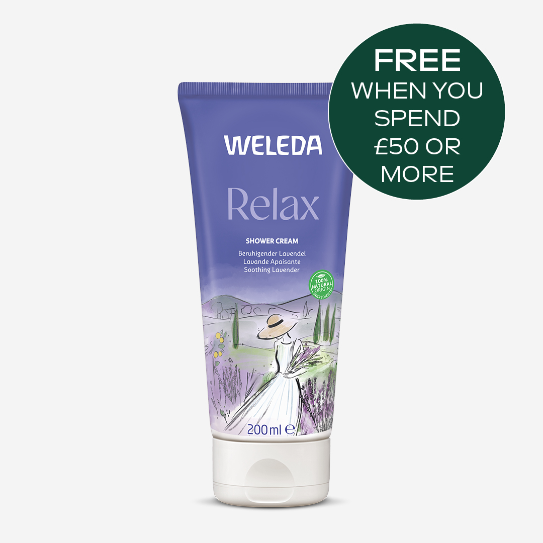 FREE  Relax Shower Cream when you spend £50 or more