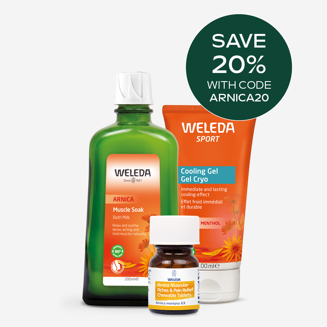 Save 20% on our Arnica range