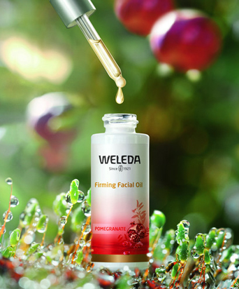 weleda pomegranate firming facial oil