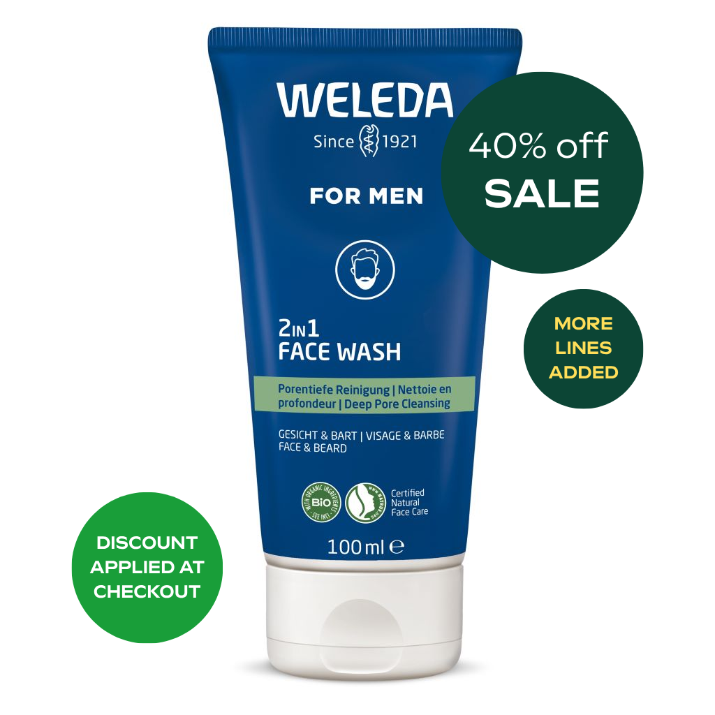 Men's 2 in 1 Face Wash 100ml