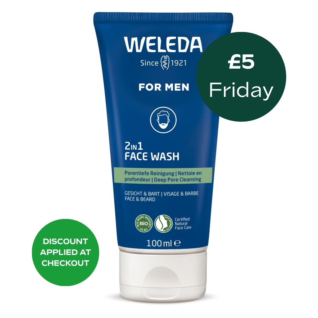 Men's 2 in 1 Face Wash 100ml