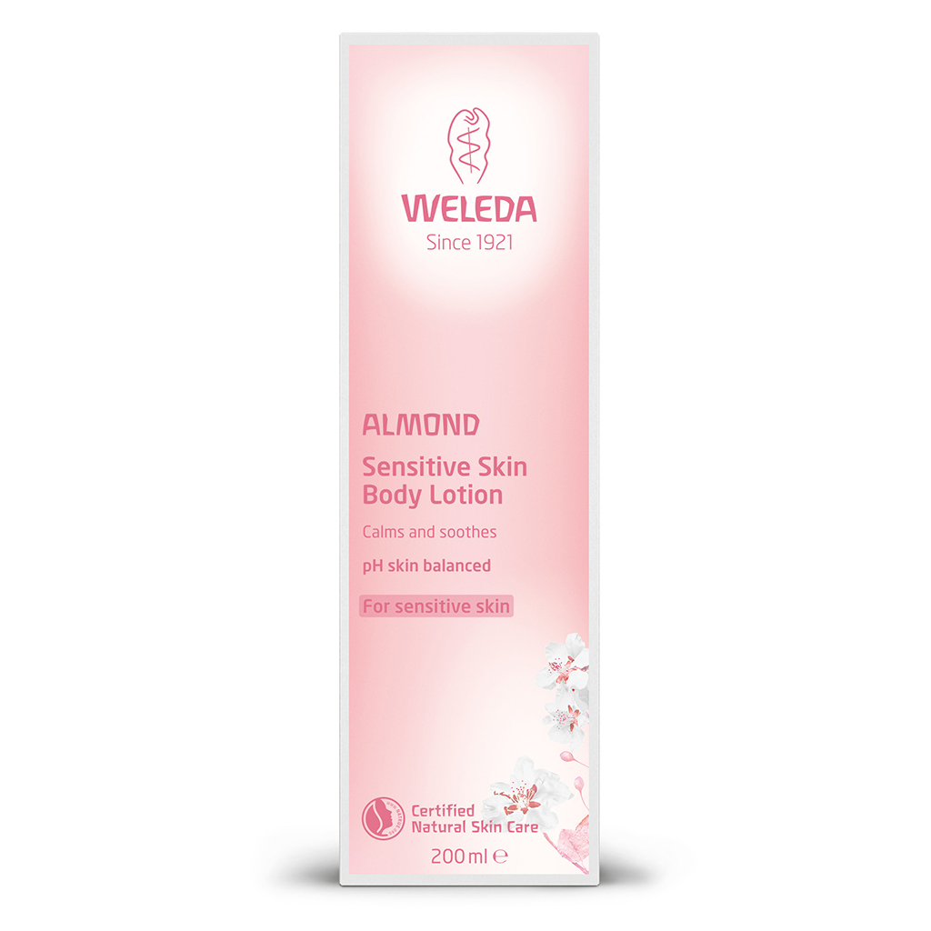 weleda almond body lotion