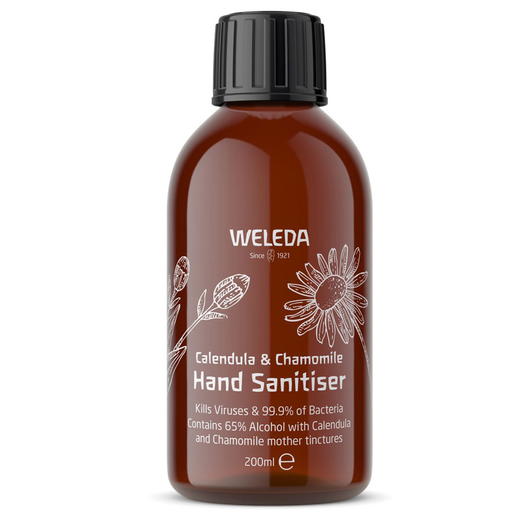 Calendula and Chamomile Hand Sanitiser 200ml 