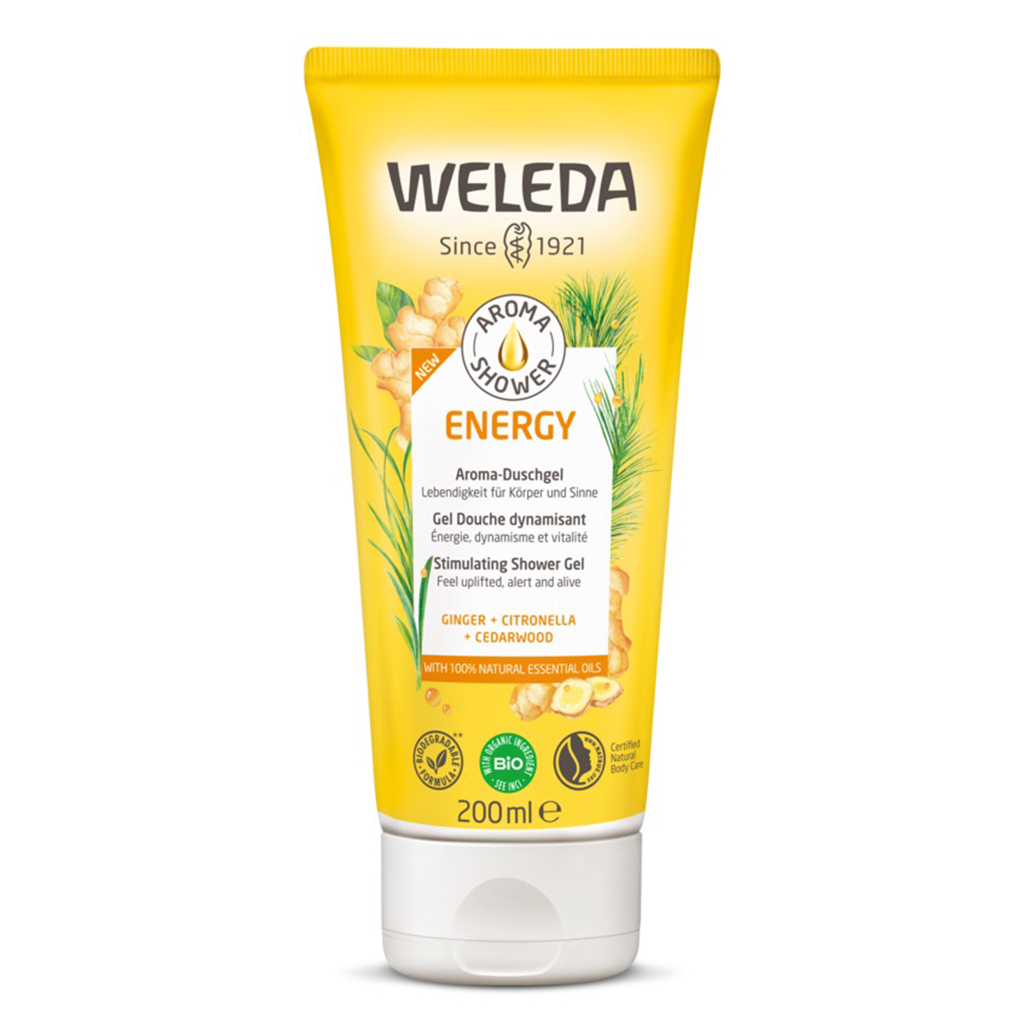 ENERGY Aroma Shower Gel 200ml Weleda UK