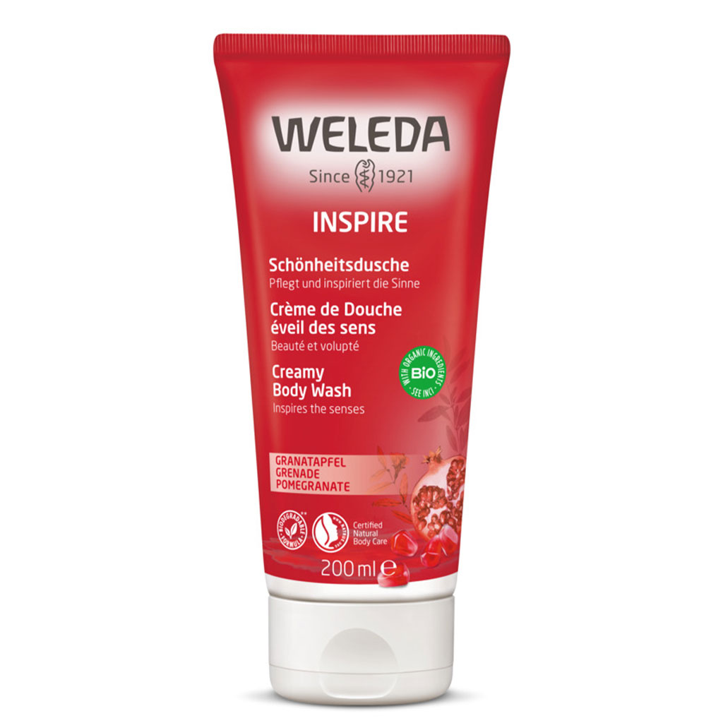 Inspire Pomegranate Creamy Body Wash 200ml