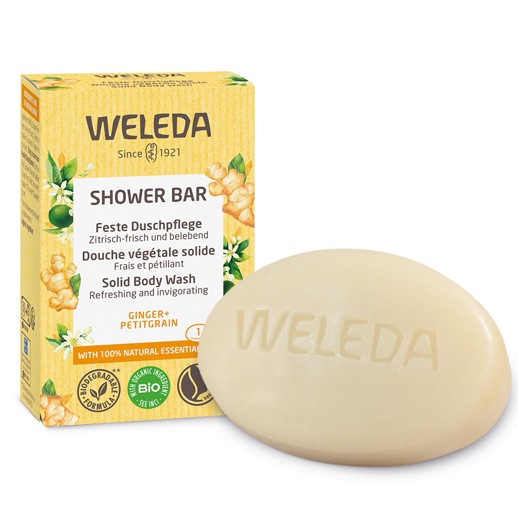 Ginger and Petitgrain Shower Bar 75g