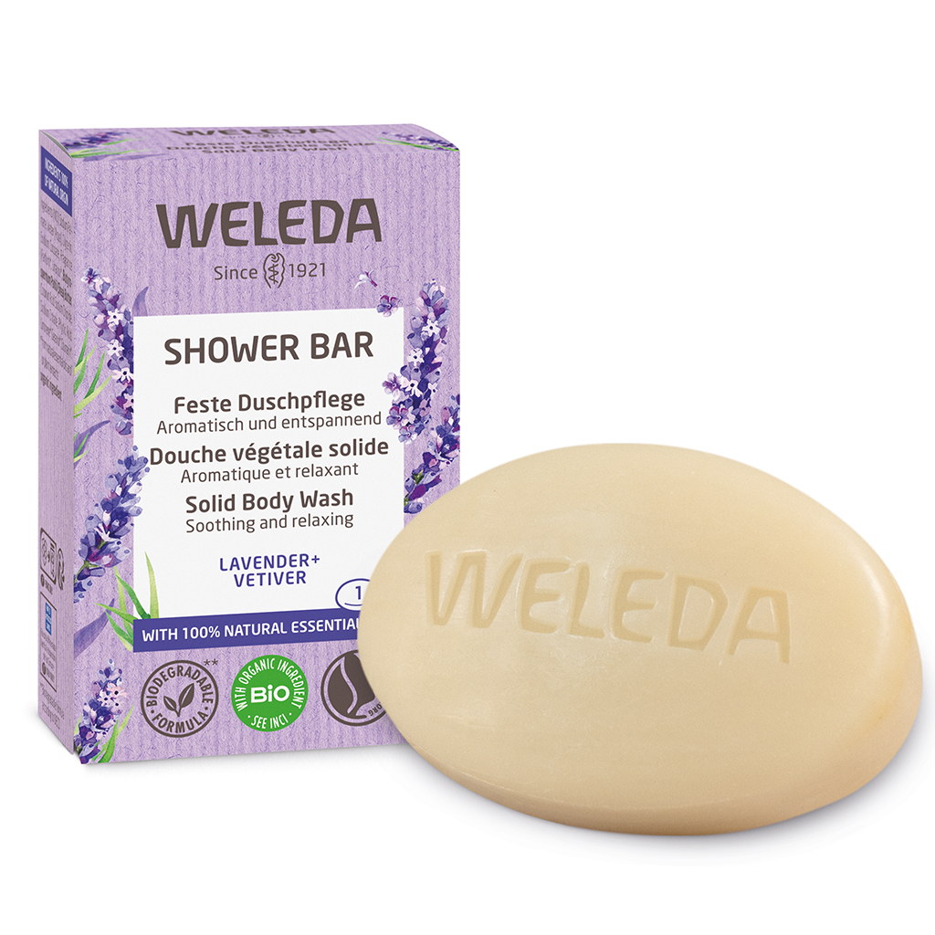 Lavender and Vetiver Shower Bar 75g