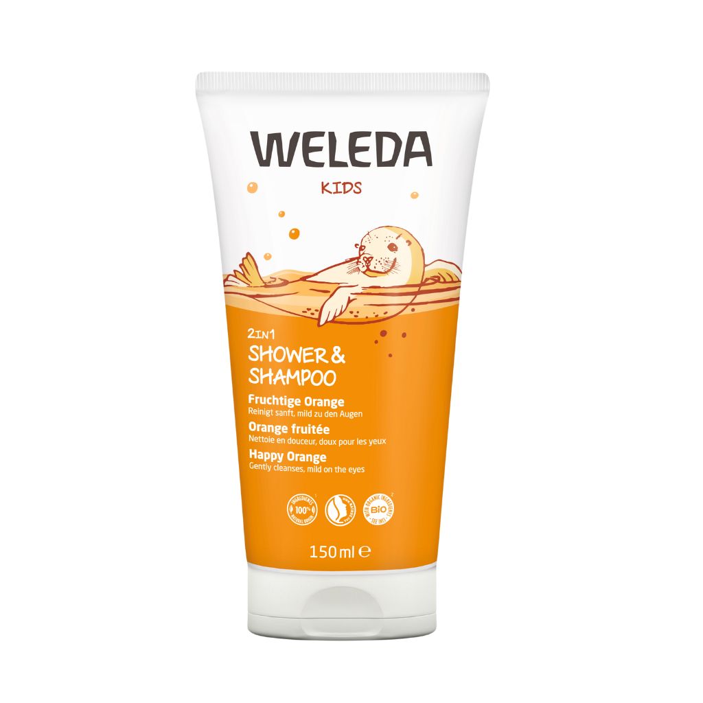 Kids 2in1 Shampoo and Body Wash Happy Orange 150ml