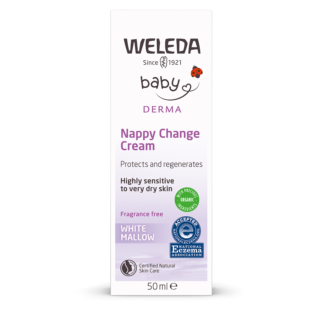 White Mallow Nappy Change Cream 50ml