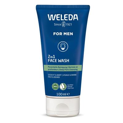 Men's 2 in 1 Face Wash 100ml