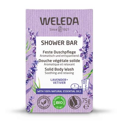 Lavender and Vetiver Shower Bar 75g