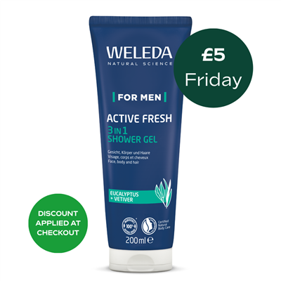 Men's Active Fresh 3in1 Shower Gel 200ml