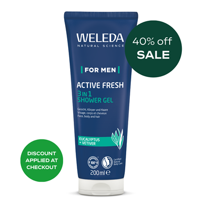 Men's Active Fresh 3in1 Shower Gel 200ml