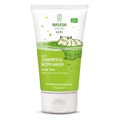 Kids 2in1 Shampoo and Body Wash Lively Lime 150ml