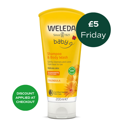 Calendula Shampoo and Body Wash 200ml