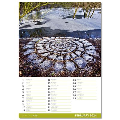 2024 Calendar by artist James Brunt