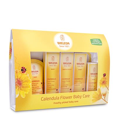 weleda calendula baby care gift pack